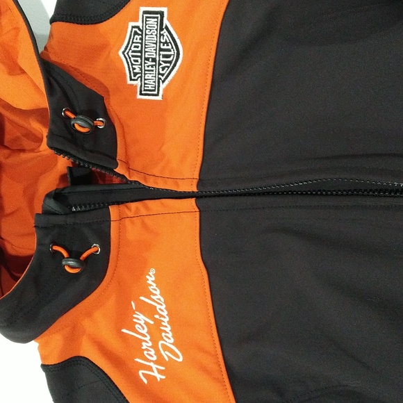 Harley-Davidson Hoodie Jacket with Thumb Holes - Picture 3 of 15